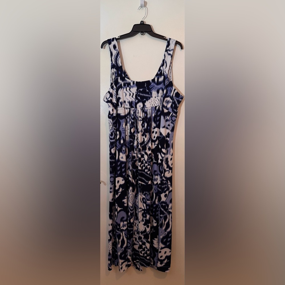Ruby Rd Blue Dress - Picture 4 of 4